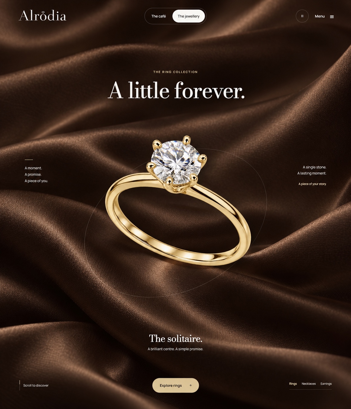 Alródia Jewellery: The solitaire